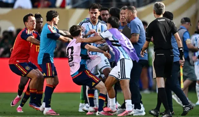 FIFA, Dünya Kupası finalindeki olayların cezasını kesti: Parades'e 10 maç men!