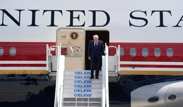 Trump, Türkiye’den dönüşünü anlattı: Neden uçak değiştirdi?