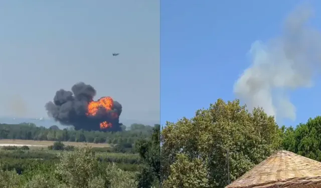 Yalova'da F-16 eğitim uçağı düştü! MSB'den ilk açıklama