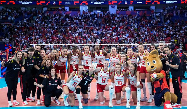 A Milli Kadın Voleybol Takımı, 2027 Dünya Kupası biletini aldı