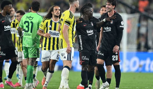Derbide kazanan taraf Beşiktaş oldu: 2-1