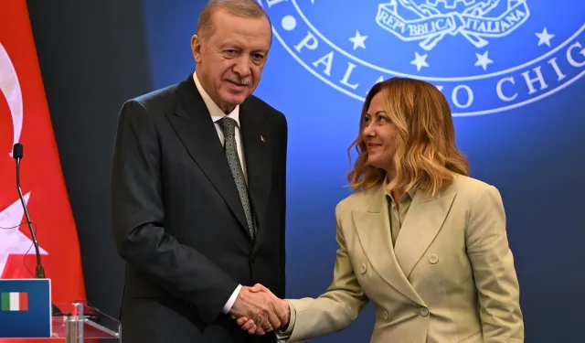 Meloni'den Cumhurbaşkanı Erdoğan'a teşekkür