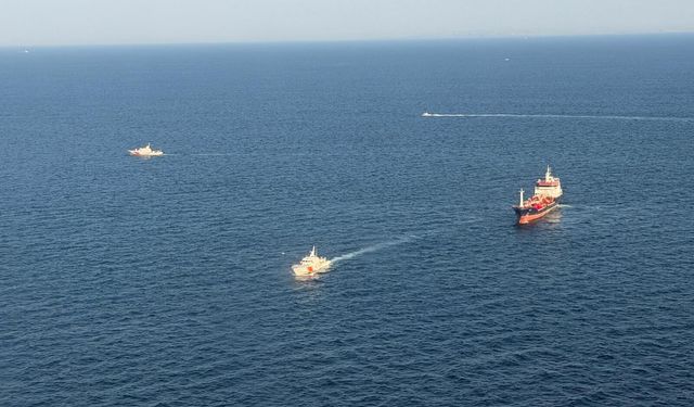 Silivri açıklarında iki gemi çarpıştı! 10 mürettebat kayıp