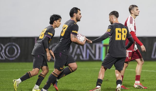 Galatasaray hazırlık maçında 3-0'dan geri döndü!