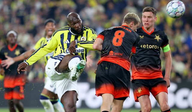Fenerbahçe galibiyeti son dakikada kaçırdı