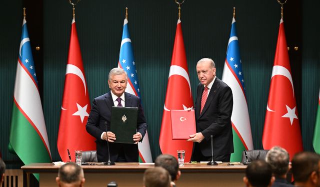 Türkiye ile Özbekistan arasında 5 anlaşma imzalandı