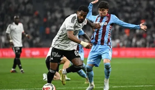 Trabzonspor Beşiktaş derbisinde 11'ler belli oldu!