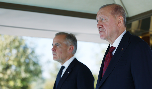 Kanada Başbakanı Ankara'da: Cumhurbaşkanı Erdoğan'dan işbirliği mesajları