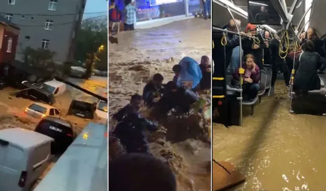 İstanbul'da sağanak ve fırtına şiddetleniyor! 13 ilçede kuvvetli yağış bekleniyor