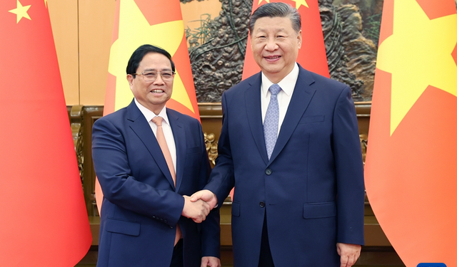 Xi Jinping, Vietnam Başbakanı’nı kabul etti