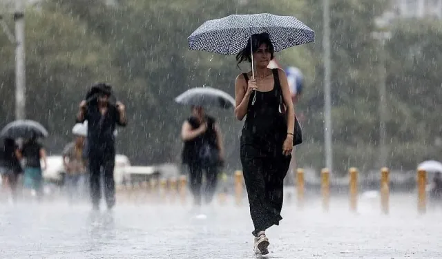 Meteoroloji saat verdi: Beş bölge için sağanak uyarısı