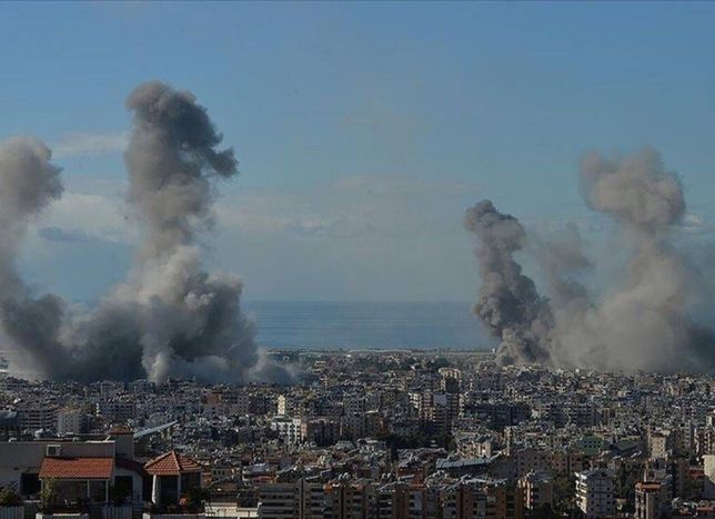 İsrail, göç emri yayımladığı Beyrut'u bombaladı!