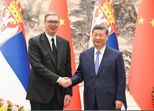 Xi, Sırbistan Cumhurbaşkanı Vucic ile görüştü