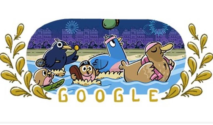 Google'dan olimpiyatlara özel "doodle"