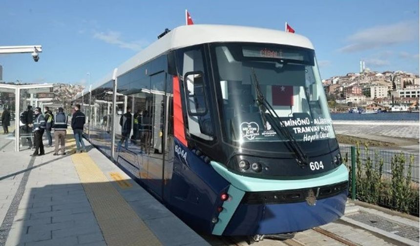 Eyüpsultan-Bayrampaşa tramvay hattının yapımı başlıyor