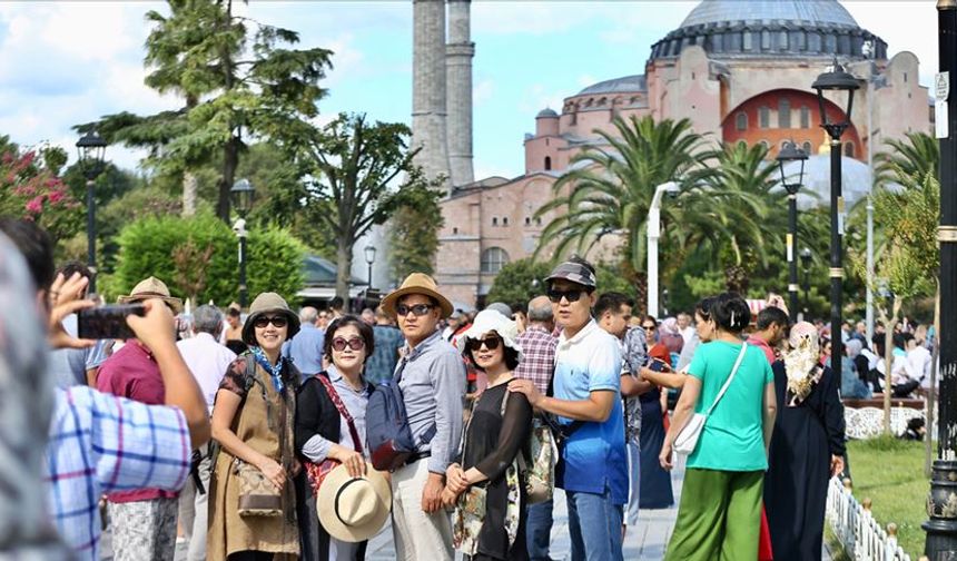 Türkiye'ye gelen yabancı ziyaretçi sayısında artış