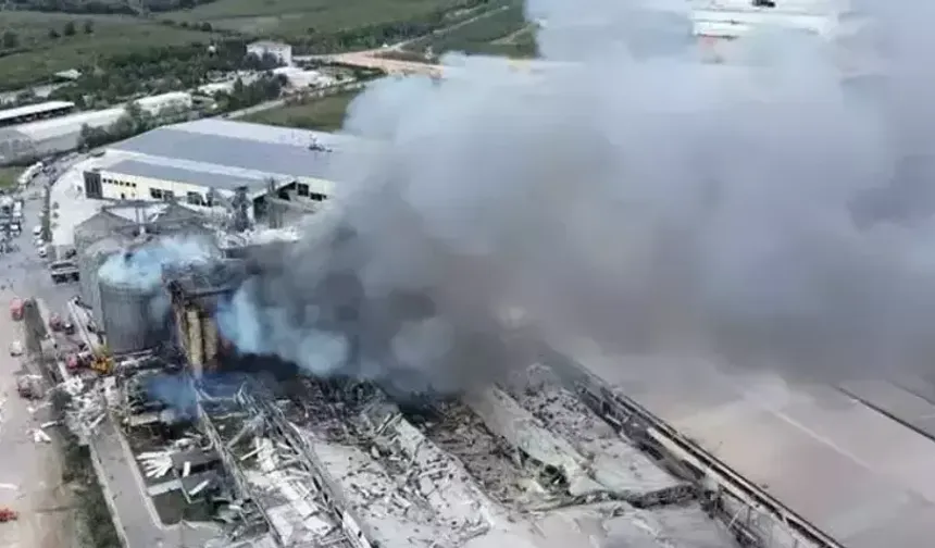 Makarna fabrikasındaki patlamaya ilişkin 1 şüpheli tutuklandı