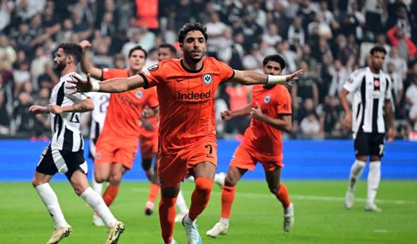 Beşiktaş Frankfurt'a diş geçiremedi