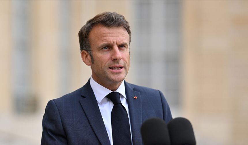Macron, Filistin devletinin tanınmasının 'ahlaki bir görev' olduğunu belirtti
