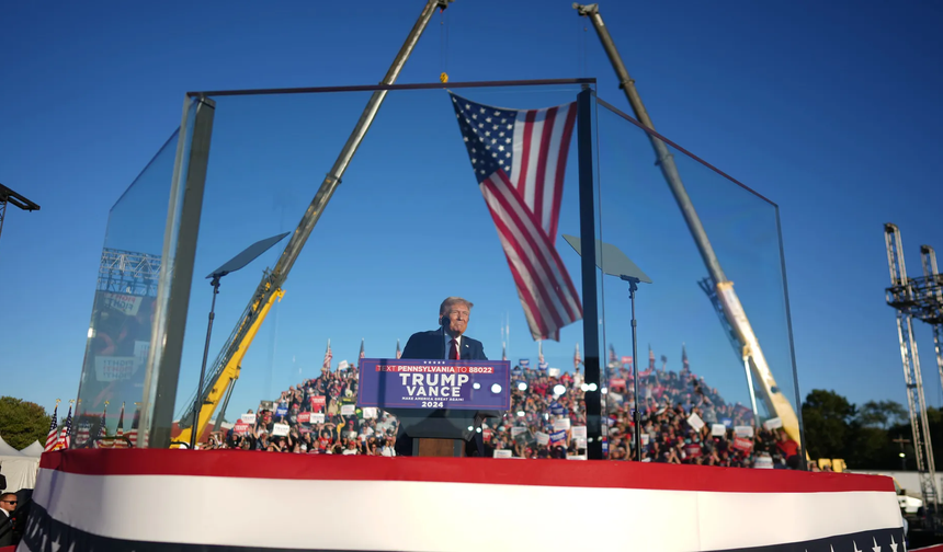 Trump, suikast girişiminin ardından Pensilvanya'da yeniden miting yaptı: "Asla vazgeçmeyeceğim"