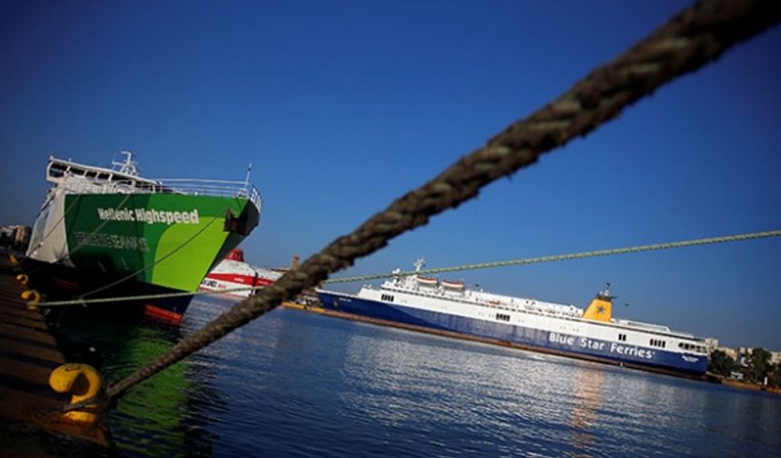 Yunanistan'da deniz yolu çalışanları grevde