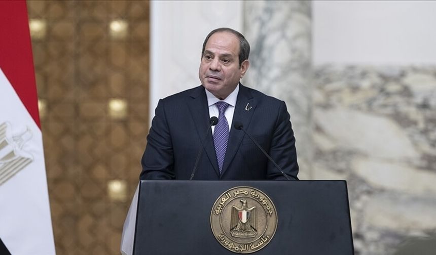 Mısır Cumhurbaşkanı Sisi: 'Gazze'de ateşkes çabalarımız sürüyor'