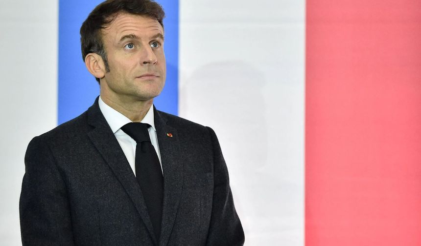 Macron: 'Filistin iki devletli çözüm sözü verdi'