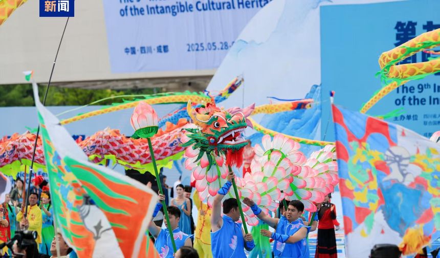 9. Çin Chengdu Uluslararası Somut Olmayan Kültürel Miras Festivali başladı