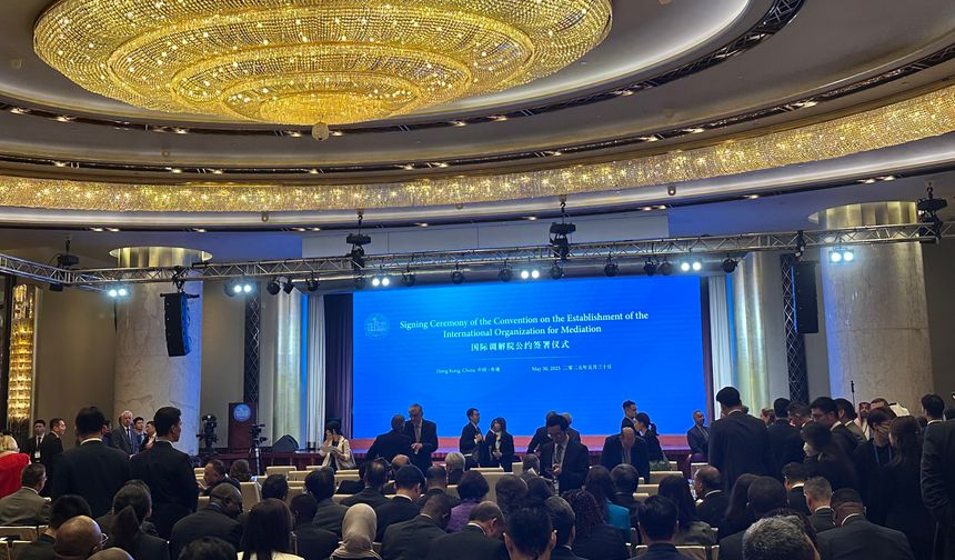IOMed’in Kuruluşuna Dair Sözleşme Hong Kong’da imzalandı