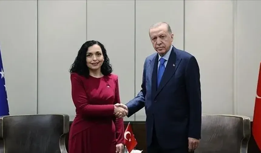 Kosova Cumhurbaşkanı'ndan, Cumhurbaşkanı Erdoğan’a övgü: "Sadık dost"