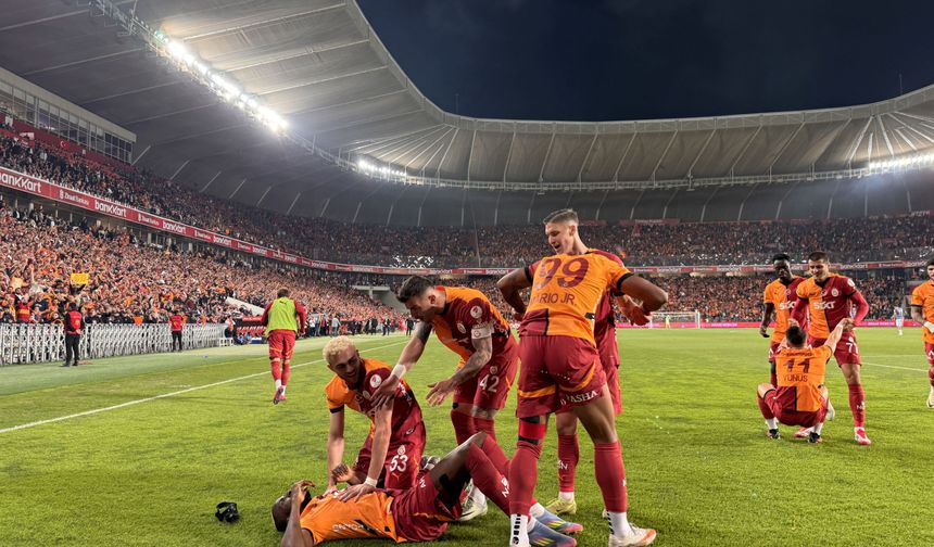 Flaş...Türkiye Kupası'nda şampiyon Galatasaray