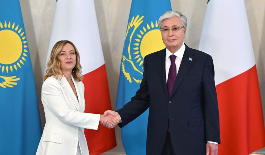 Kazakistan'da Birinci İtalya-Orta Asya Zirvesi gerçekleştirildi