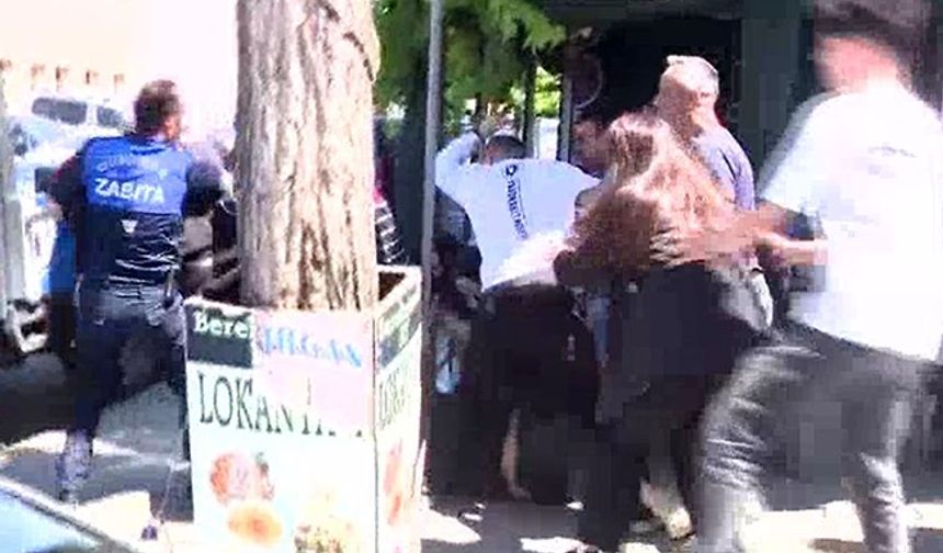 İstanbul'da gazetecilere saldırı! İş yerindeki patlamaya ilişkin haber çalışması yapıyorlardı