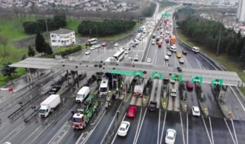 Sürücüler dikkat! Avcılar gişeleri, trafiğe kapatılacak
