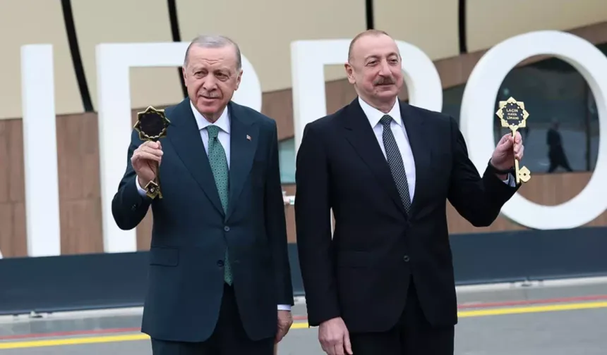 Cumhurbaşkanı Erdoğan'dan "Laçın Havalimanı" paylaşımı