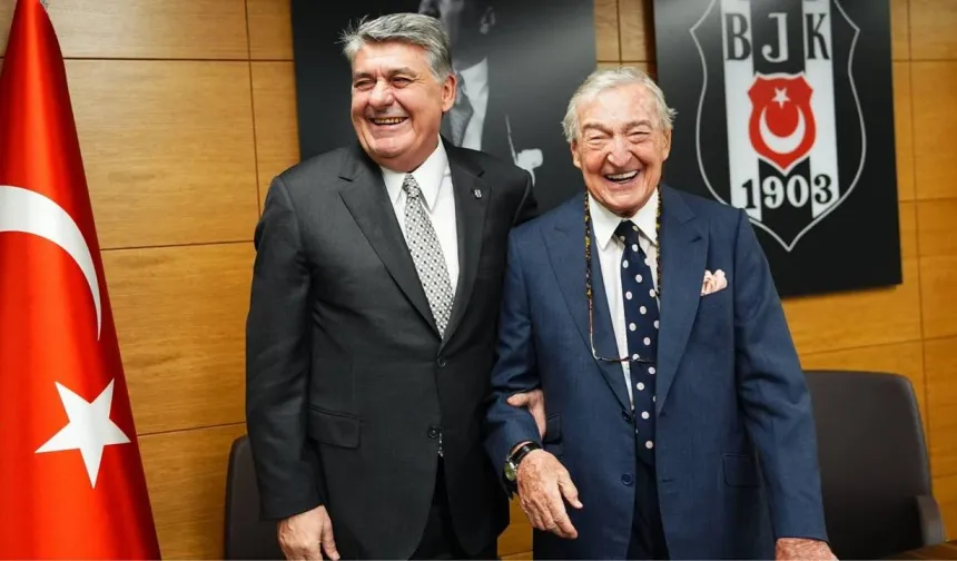 Rahmi Koç'tan Serdal Adalı'ya tebrik ziyareti