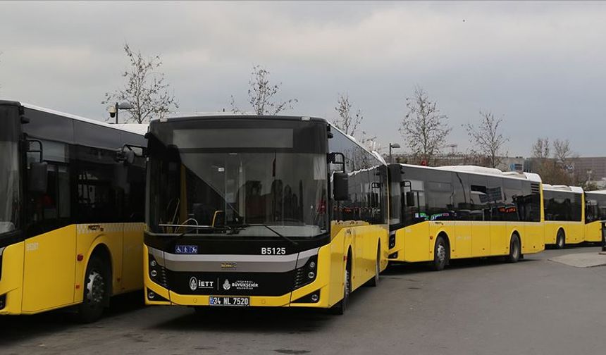 İETT Özel Halk Otobüsleri tekrar seferlere başladı