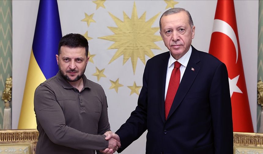 Zelenskiy'den Cumhurbaşkanı Erdoğan'a teşekkür