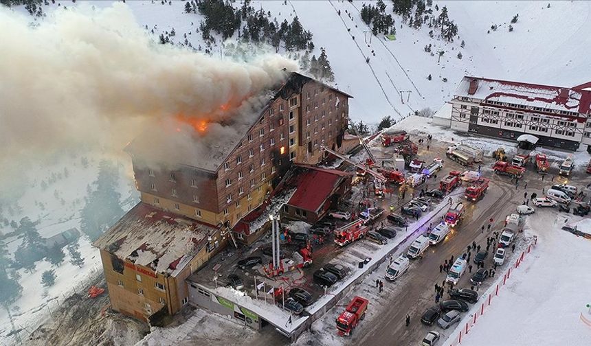 Bolu'daki yangın faciasına ilişkin iddianame hazırlandı; 13 kişiye 1998'er yıl hapis istemi