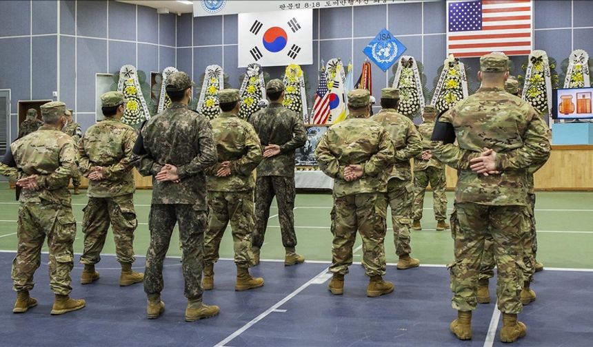 ABD, Güney Kore'deki askerlerini çekecek mi? Pentagon'dan açıklama!