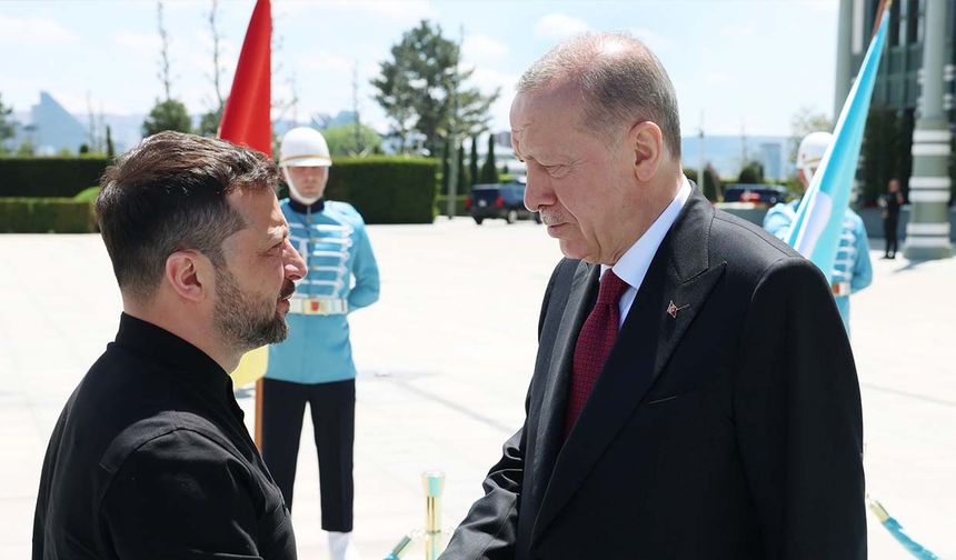 Erdoğan-Zelenskiy görüşmesi sona erdi