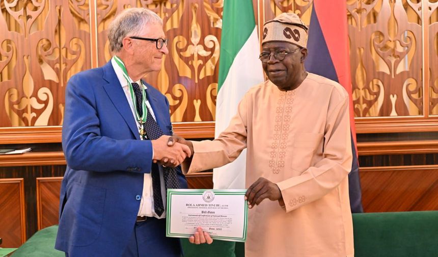 Nijerya Devlet Başkanı Tinubu, Bill Gates ile görüştü