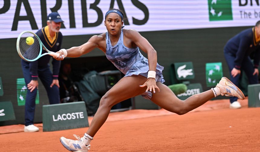 Fransa Açık Tenis Turnuvası'nda şampiyon Coco Gauff