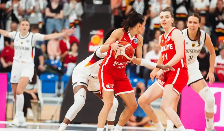 A Milli Kadın Basketbol Takımı, hazırlık maçında Almanya'ya mağlup oldu