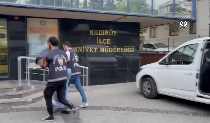 Kadıköy'de tartıştığı sürücüyü darbeden şüpheli yakalandı