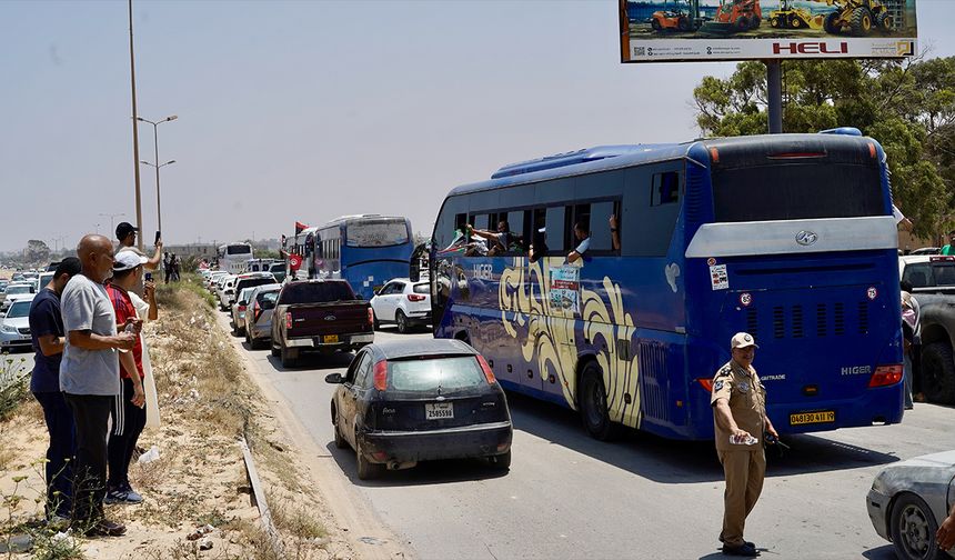 Libya, Mağrib Konvoyu’nun doğuya geçişine izin vermedi