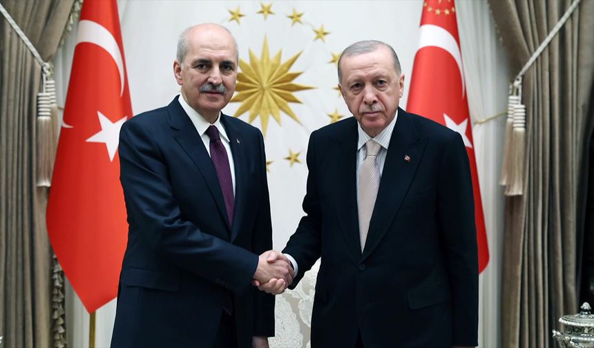 Cumhurbaşkanı Erdoğan, Kurtulmuş'u tebrik etti
