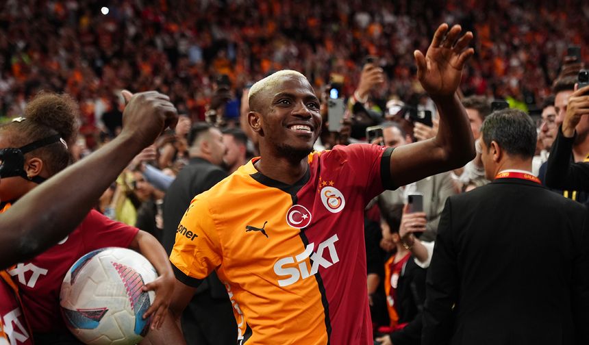 Galatasaray'a Osimhen müjdesi