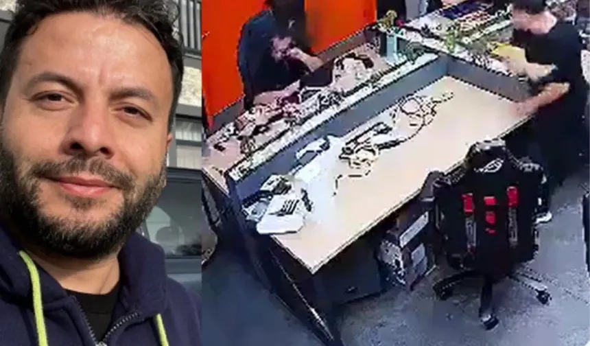 Hakkı Alkan, çalışanına saksı fırlatırken görüntülendi!