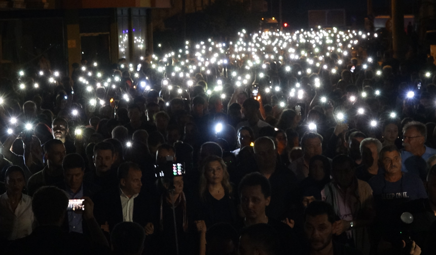 Katledilen Sinem Somun'a 'ışıklı' anma